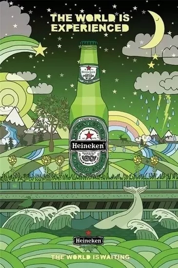趣味横生的Heineken啤酒
